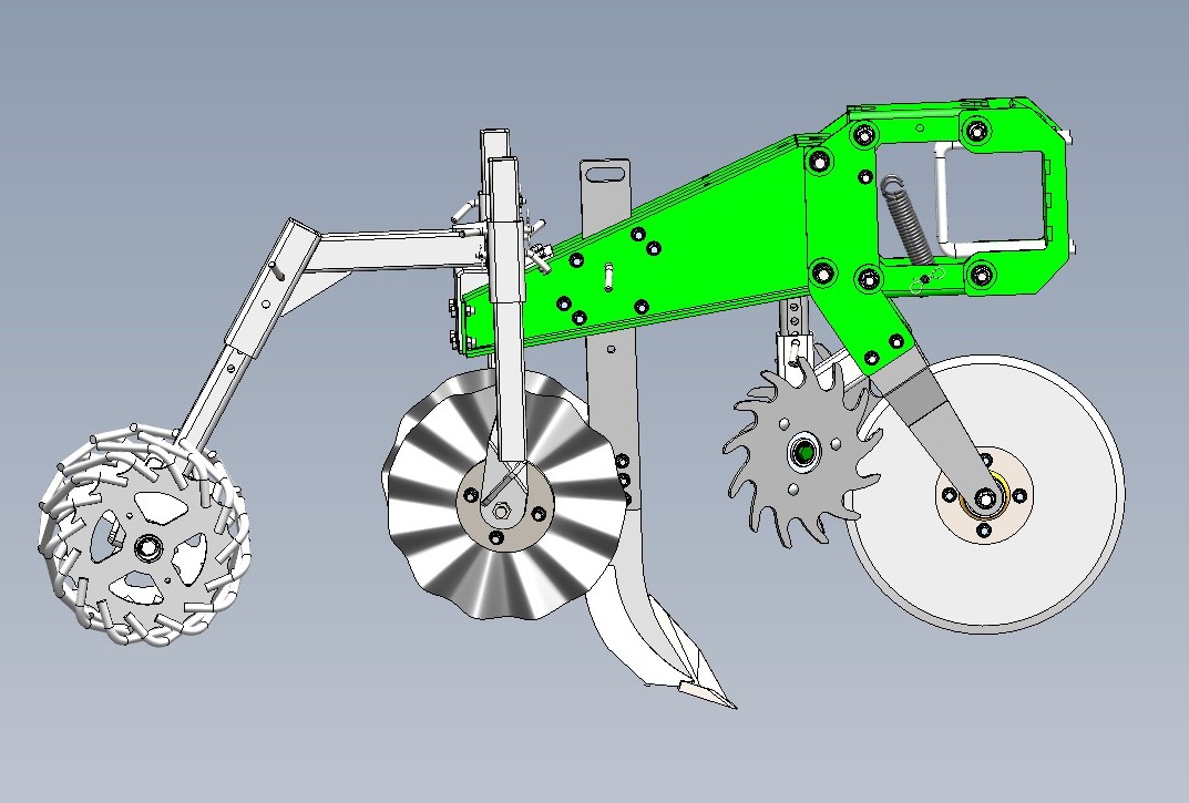 Rapid Till Row Unit (Shear Bolt)