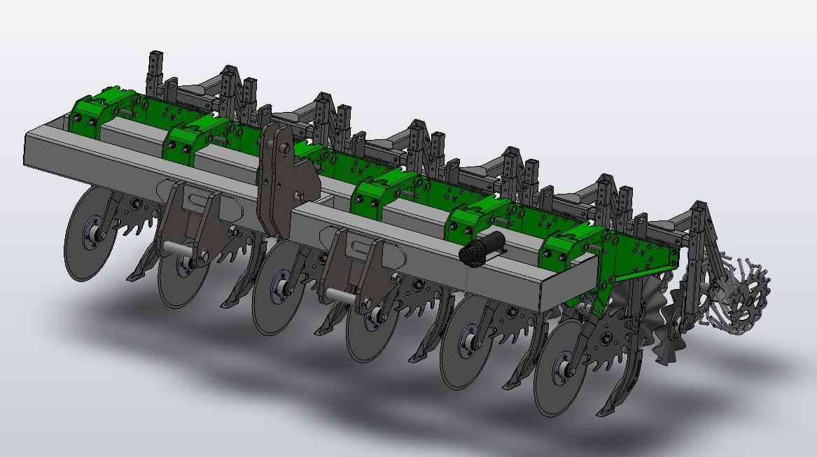 Schlagel 6 Row Rapid Till