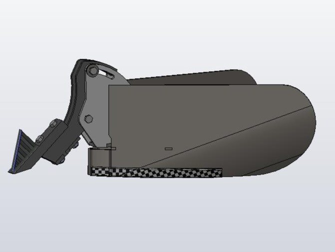 30" Wing Ditcher Assembly without Shank